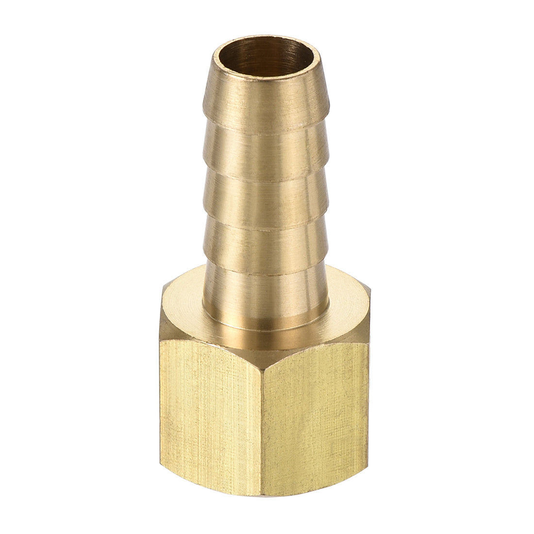 Uxcell Uxcell Brass Barb Hose Fitting Connector Adapter 3/8 Barbed x 1/4NPT Female Pipe